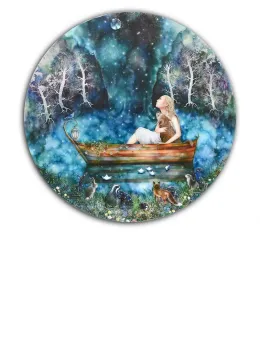 Waterfall Skies - Unframed Canvas