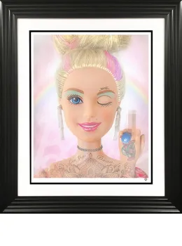 We Girls Can Do Anything - Artist Proof Black Framed