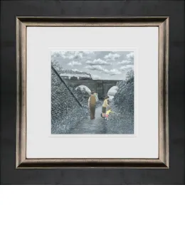 We Timed That Right - Paper - Black Framed