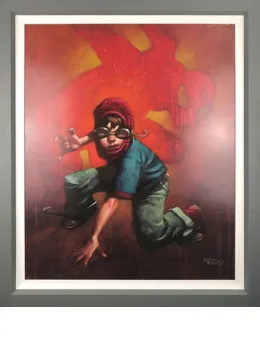 Web Designer (Spider - Man II) - Canvas - Framed