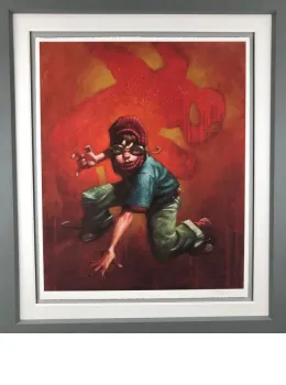 Web Designer (Spider - Man II) - Framed