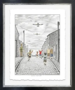 Welcome Home Lads - Deluxe Sketch - Framed