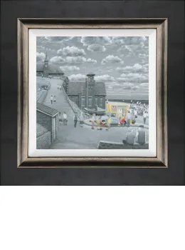 What Can I Get For Fourpence? - Canvas - Black Framed