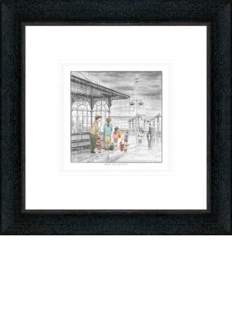 Who's Idea Was This - Sketch - Black Framed