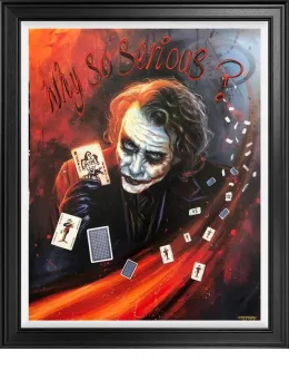 Why So Serious? - Limited Edition - Black Framed