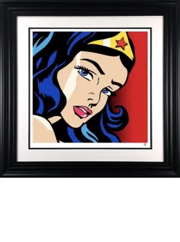Wonder Woman - Black Framed