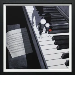 You'll Never Walk Alone - Canvas (Special Large Edition) - Black Framed