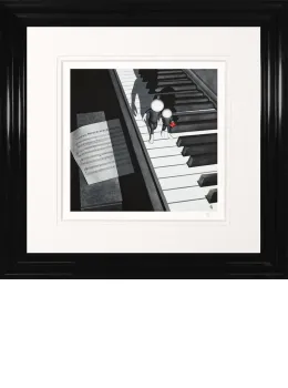 Youll Never Walk Alone - On Paper - Black Framed