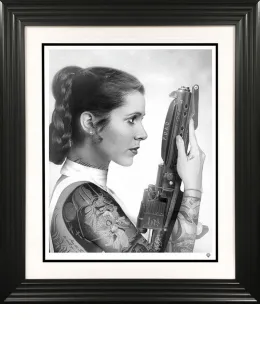 Your Worshipfulness (Black & White) - Black Framed