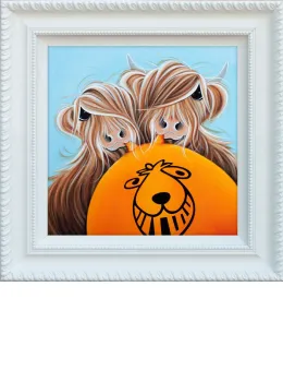 Its My Turn - White Framed
