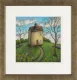 Sweet Bird Of Fortune - Mottled Gold Framed