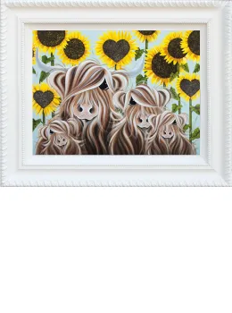 Safe In The Garden Of Love - Framed