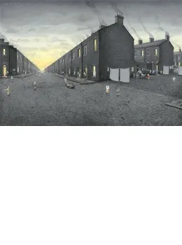 20'000 When The Day Was Done - Paper - Black Framed