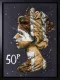 50K Queen - Canvas - Black Framed - Framed Box Canvas