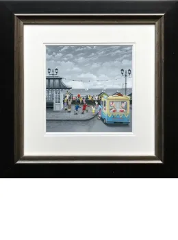 99s All Around - Paper - Artist Proof Black Framed