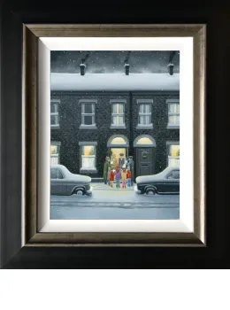 A Christmas Carol - Canvas - Framed
