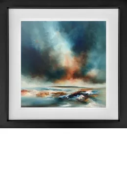 A Deep Breath - Black Framed