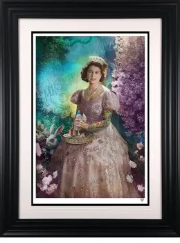 A Liz In Wonderland - Standard Edition - Black Framed