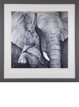 A Mother's Love - Grey Framed