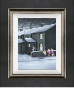 A Parting Shot - Canvas - Framed
