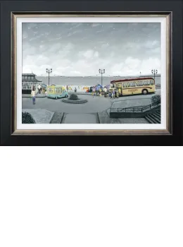 A World Away - Canvas - Black Framed