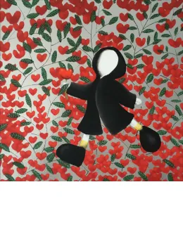 A World Of Love - Black Framed