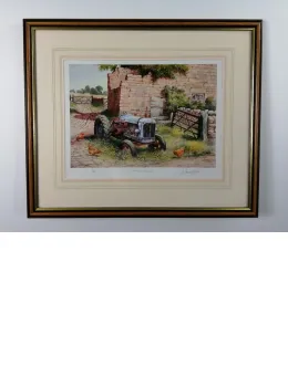 A Worthy Retirement - Brown Framed