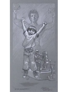 Adriaaaaaaan - Sketch - Mounted