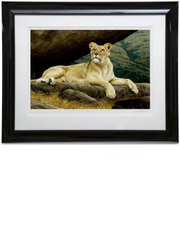 African Queen - Paper - Framed