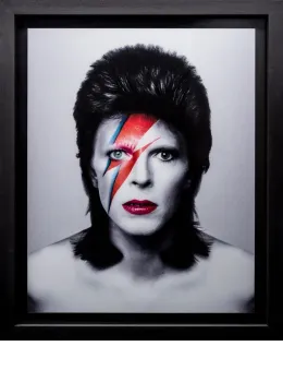 Aladdin Sane - Lenticular - Black Framed