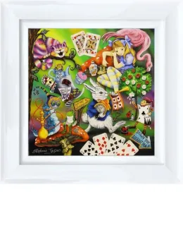 Alice - Limited Edition - White Framed
