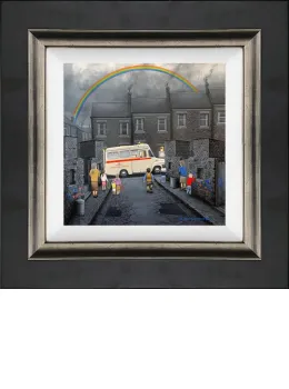 Always There For Us - Canvas - Black Framed