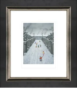 Winner By A Mile - Paper - Black Framed
