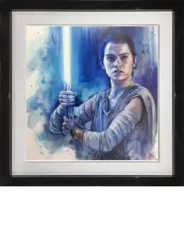 An Awakening - Original - Black Framed