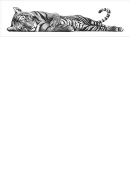 Angel Eyes - Bengal Tigress - Mounted