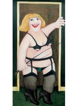 Anyone for a Whipping? - Mounted