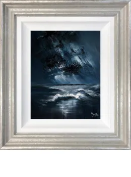 Into The Storm - Original - Silver Framed