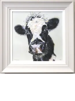 Archie - White Framed