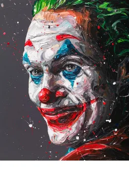 Arthur - The Joker - Mounted