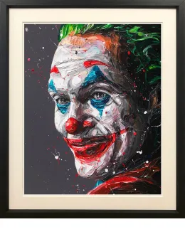 Arthur - The Joker - Black Framed