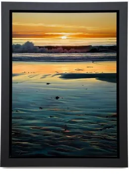 At The End Of The Day - Framed Box Canvas