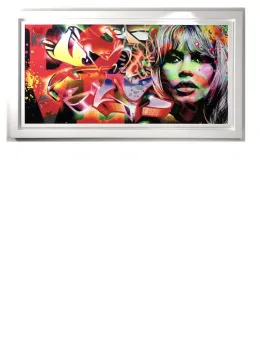 B Loved - White Framed