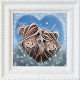 Baby It's Cold Outside - White Framed