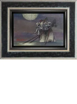 Back To The Future - Original - Black Framed