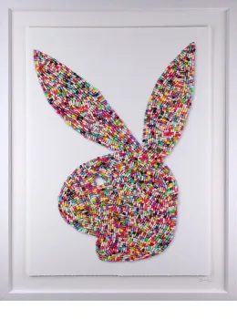 Bad Bunny - Studio Print Edition - Artist Proof White Framed