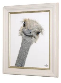 Balmy - Canvas - White Framed