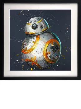 BB8 - Artist Proof Black Framed