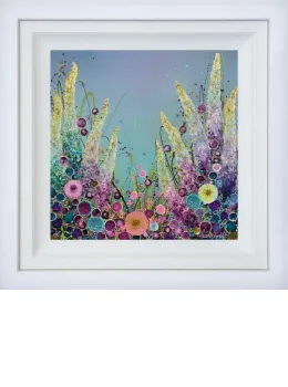 Beautiful Craving - Original - White Framed
