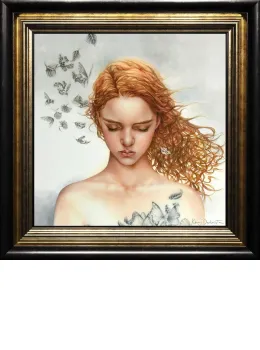 Becoming Nobody - Boutique Edition - Black-Gold Framed