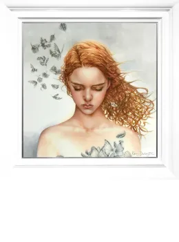 Becoming Nobody - Boutique Edition - White Framed